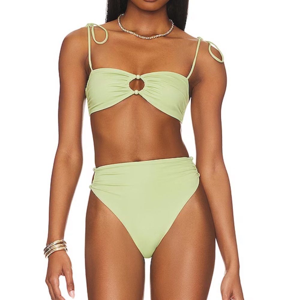 Luella Top in Green Moss